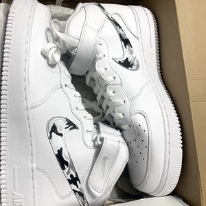 Custom High Top Air Force Ones size 13